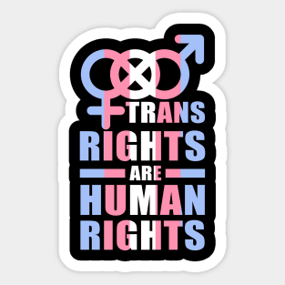 Trans Rights Are Human Rights Sticker